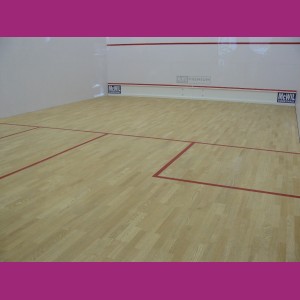 Sala do gry w squash w Wąbrzeźnie